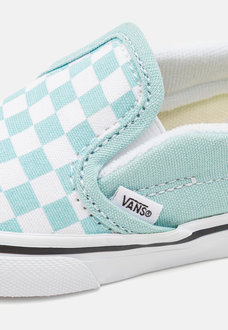 vans a carreaux bleu
