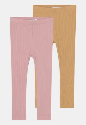 NBFKABEX 2 PACK - Leggings - Trousers - curry