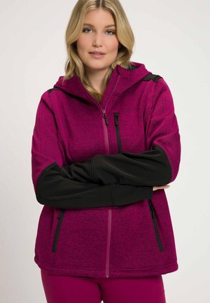 Ulla Popken Fleecejacke - dark red