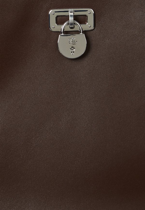 LEATHER LARGE TANNER SHOULDER BAG - Handbag - dark hickory4