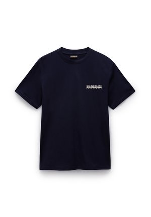 Napapijri Print T-shirt - blu marine