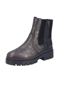 Rieker Bottines à plateau - bronze