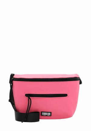 Trousse trasparente con paperelle gialle da Donna Camomilla Milano