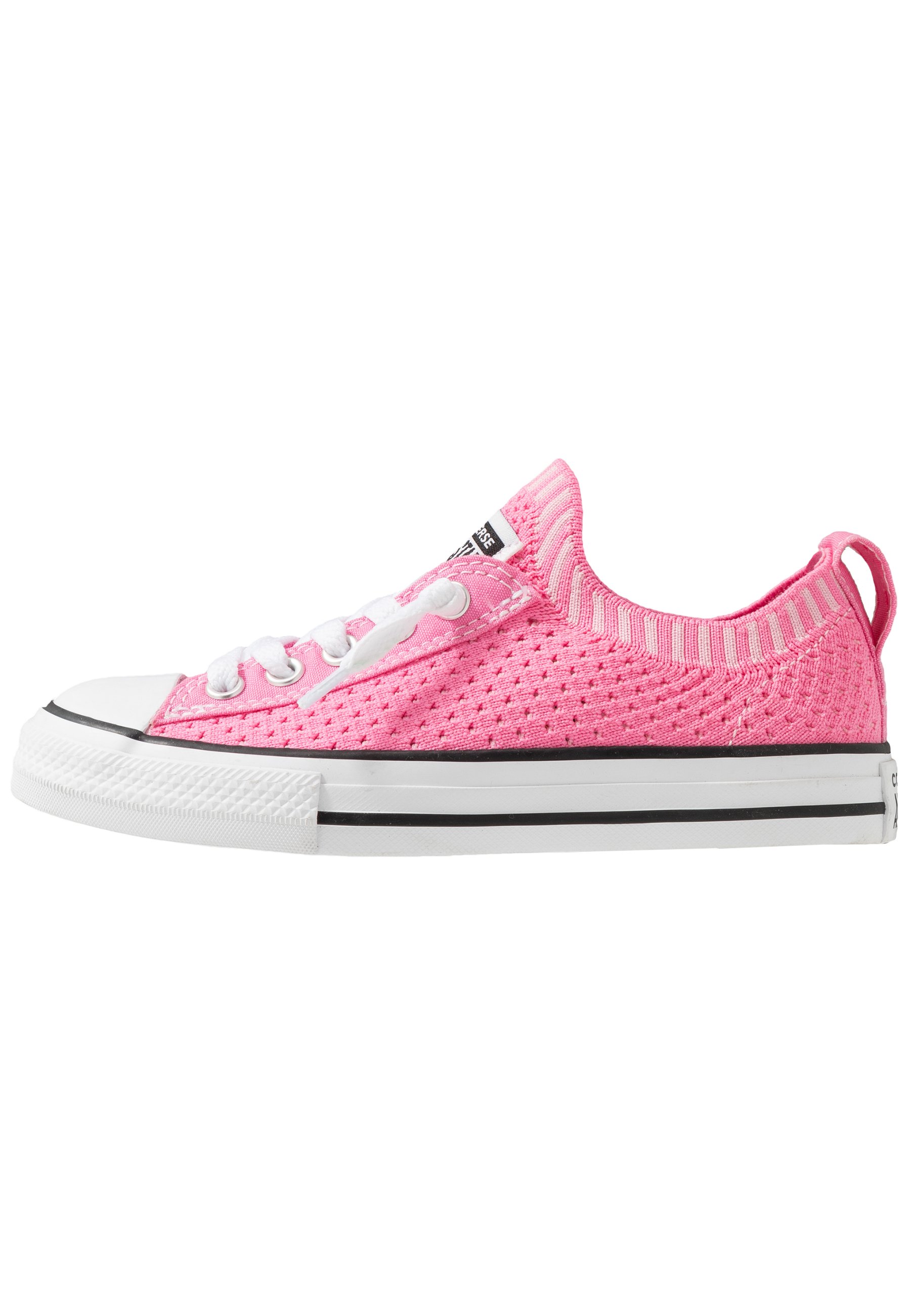 Converse CHUCK TAYLOR ALL STAR KIDS - Sneakers basse -  pink/black/white/fuxia - Zalando.it