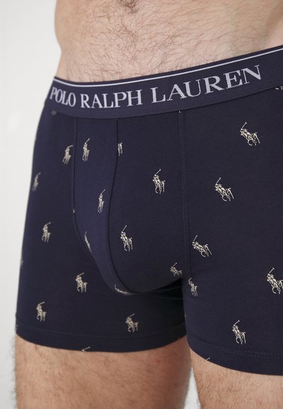 Polo Ralph Lauren TRUNK 3 PACK - Boxer alsónadrág - navy/stone grey/ blue