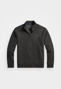 DOUBLE-KNIT QUARTER-ZIP PULLOVER - Camisola de manga comprida - windsor heather