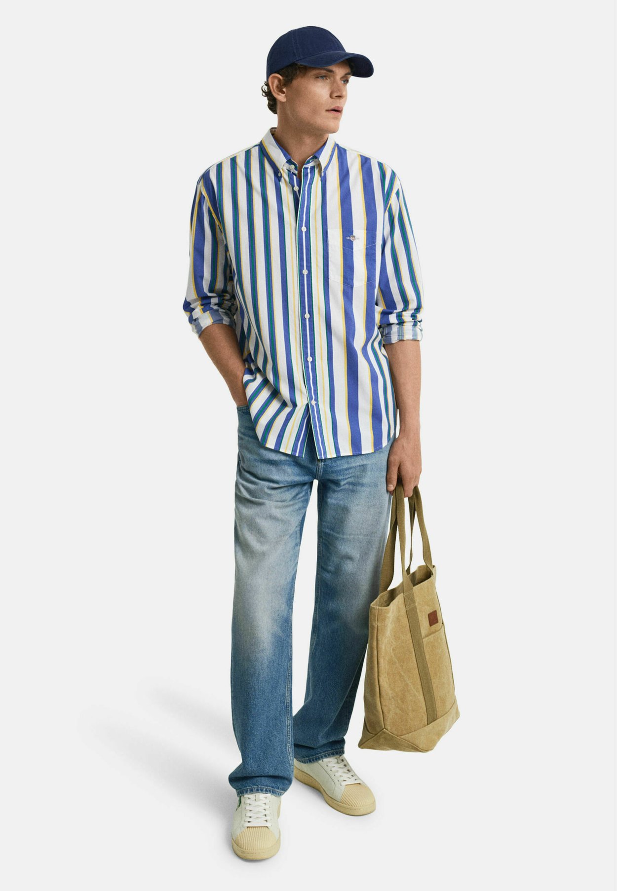 RELAXED FIT STRIPE 