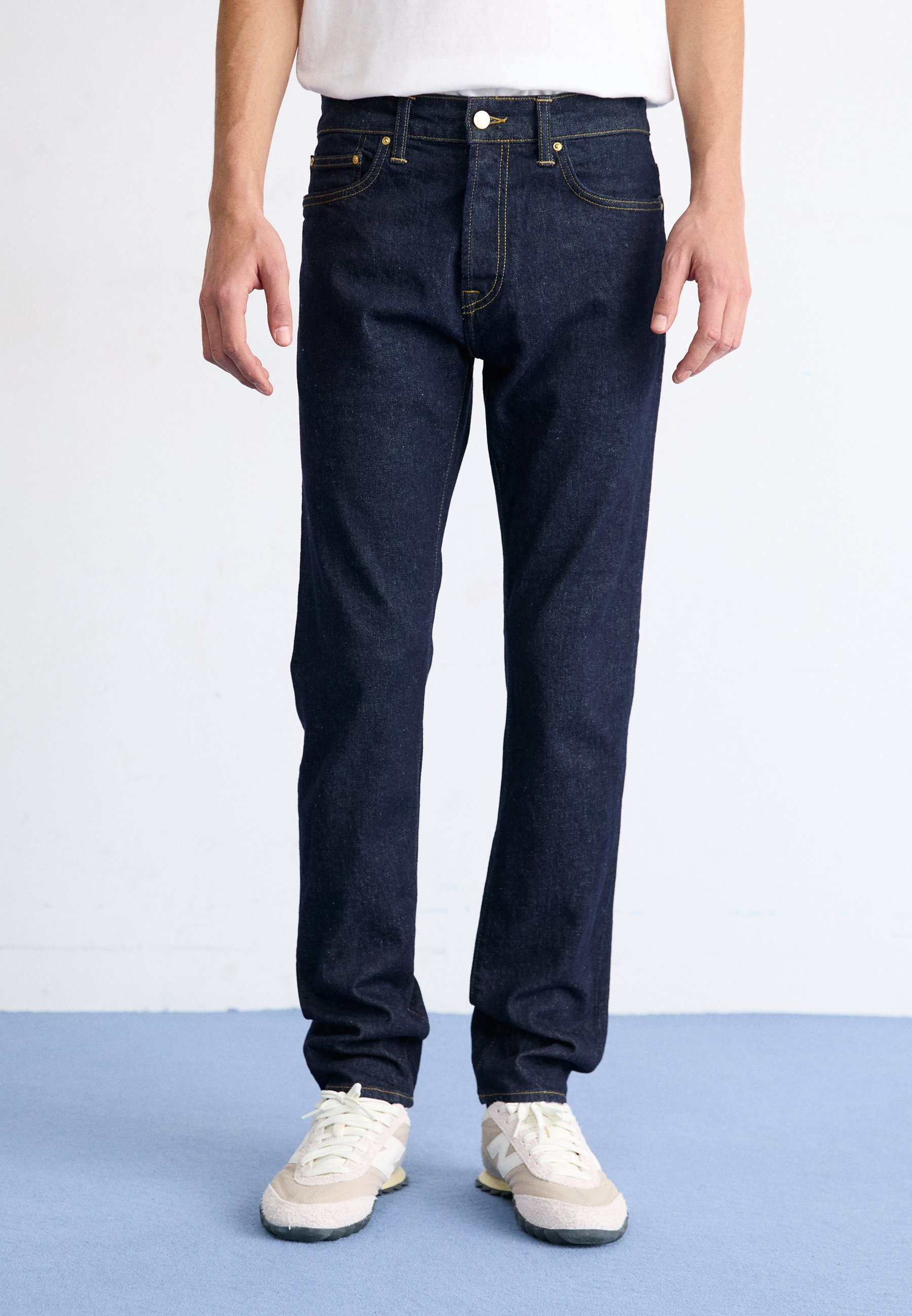 Carhartt WIP KLONDIKE MILLS - Straight leg jeans - blue rinsed