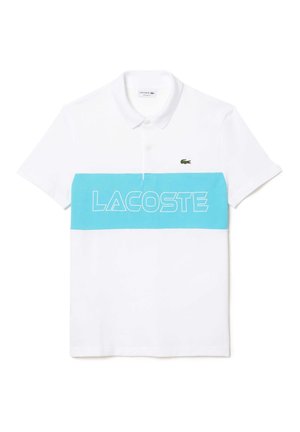 Lacoste Polo - blanc   bleu ri