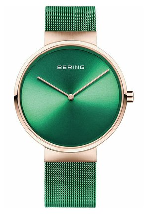 UNISEX  - Watch - grün/roségold