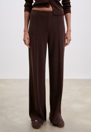 Pantalon de survêtement - mottled brown