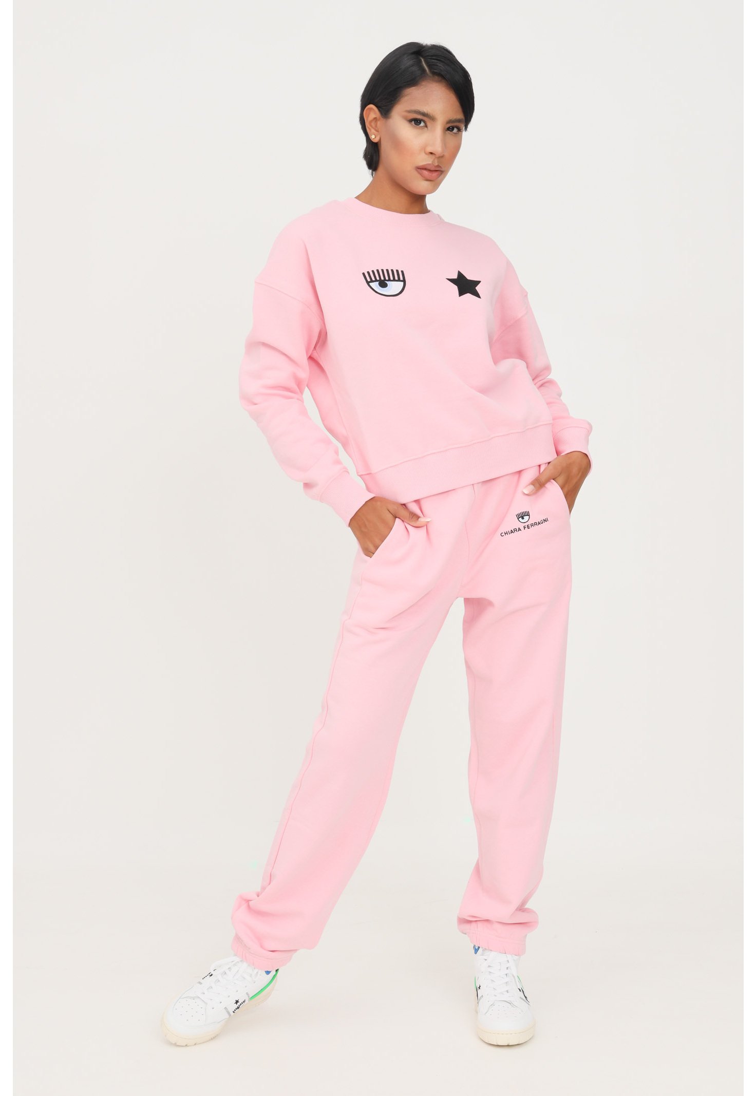 CHIARA FERRAGNI Pantaloni sportivi - pink/fuxia - Zalando.it