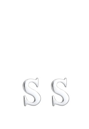 Elli LETTER S - Ohrringe - silver-coloured