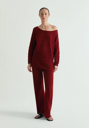 Scalpers, POINTELLE  - Striktrøje - red