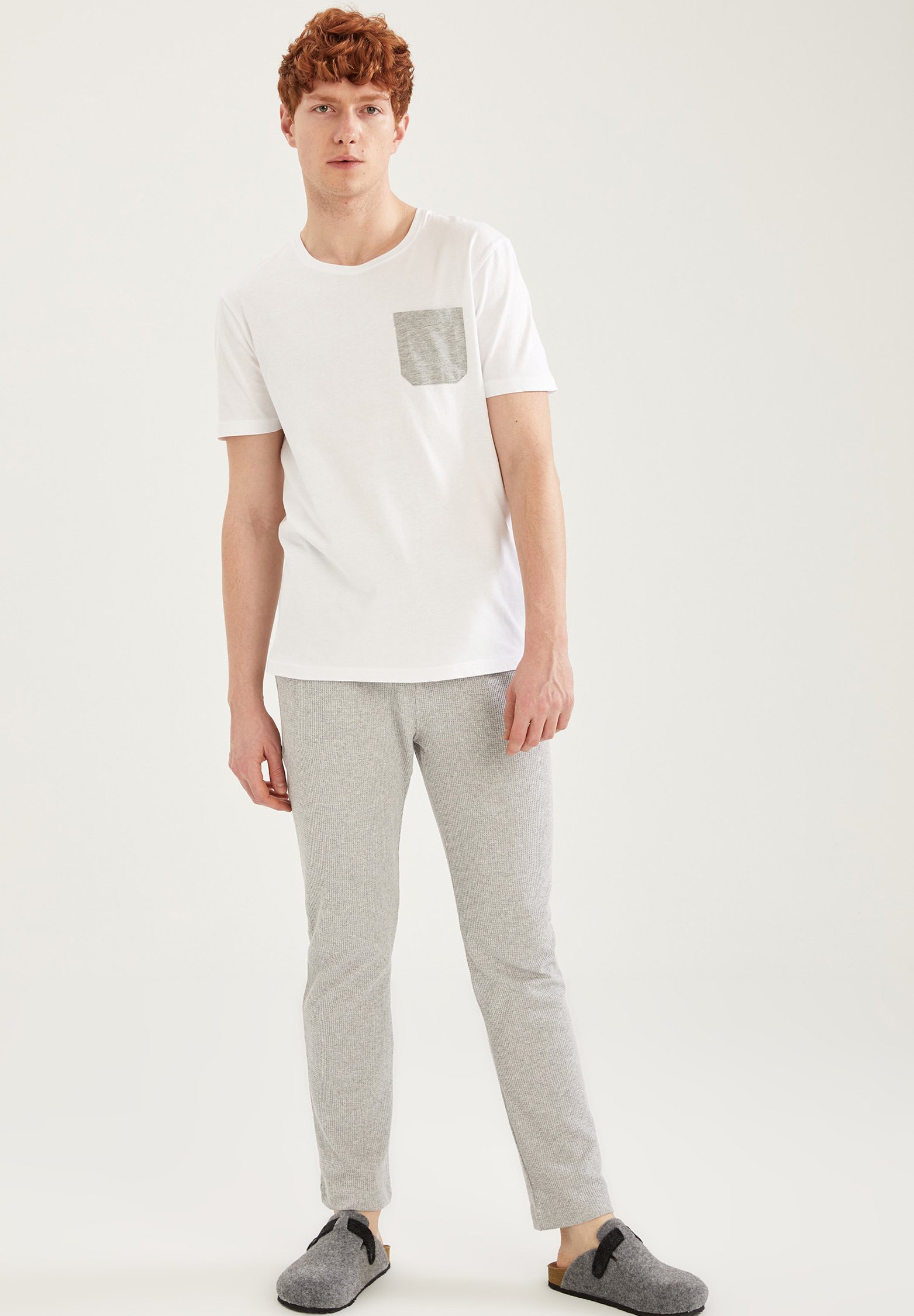 Sesto Senso Herenpyjama's Pyjama Korte Mouw Katoen Pyjamaset Tshirt Korte Broek L Groene Gloeilamp