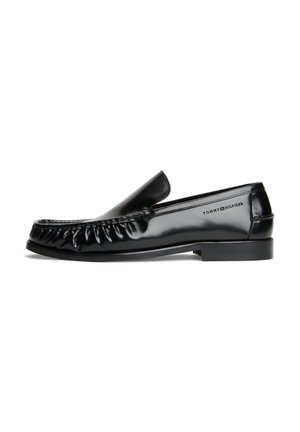 Tommy Hilfiger HILFIGER SQUARE TOE ABRASIVATO - Business loafers - black