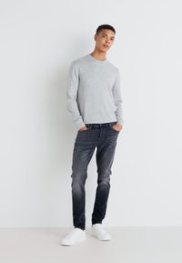 GAP CASHSOFT CREW - Pulóver - mottled grey