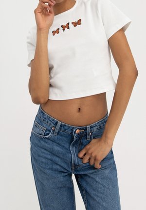 T-Shirt print - white