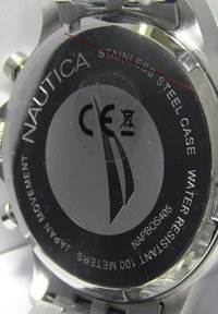 Nautica NCT BLUEOCEAN - Box set - Kronograafkell - silver coloured and black