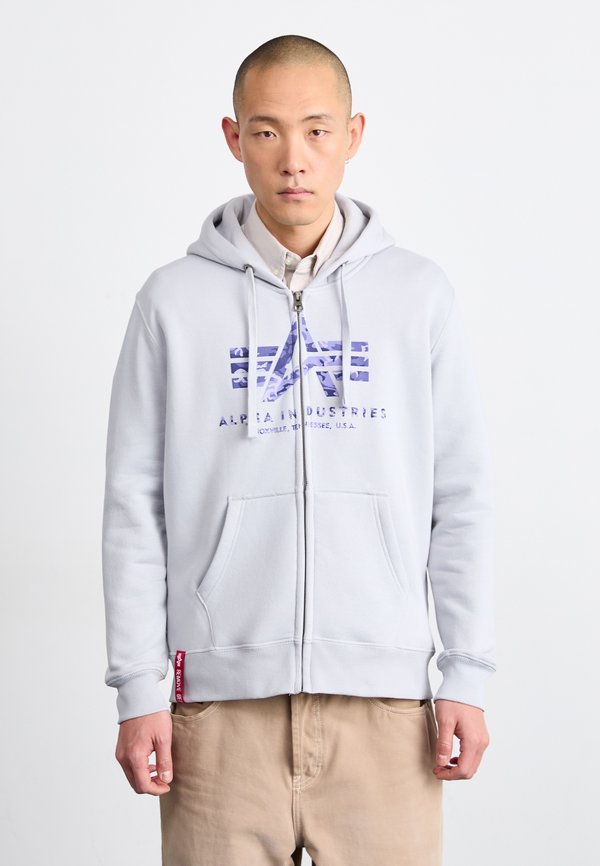 BASIC CAMO - Zip-up sweatshirt