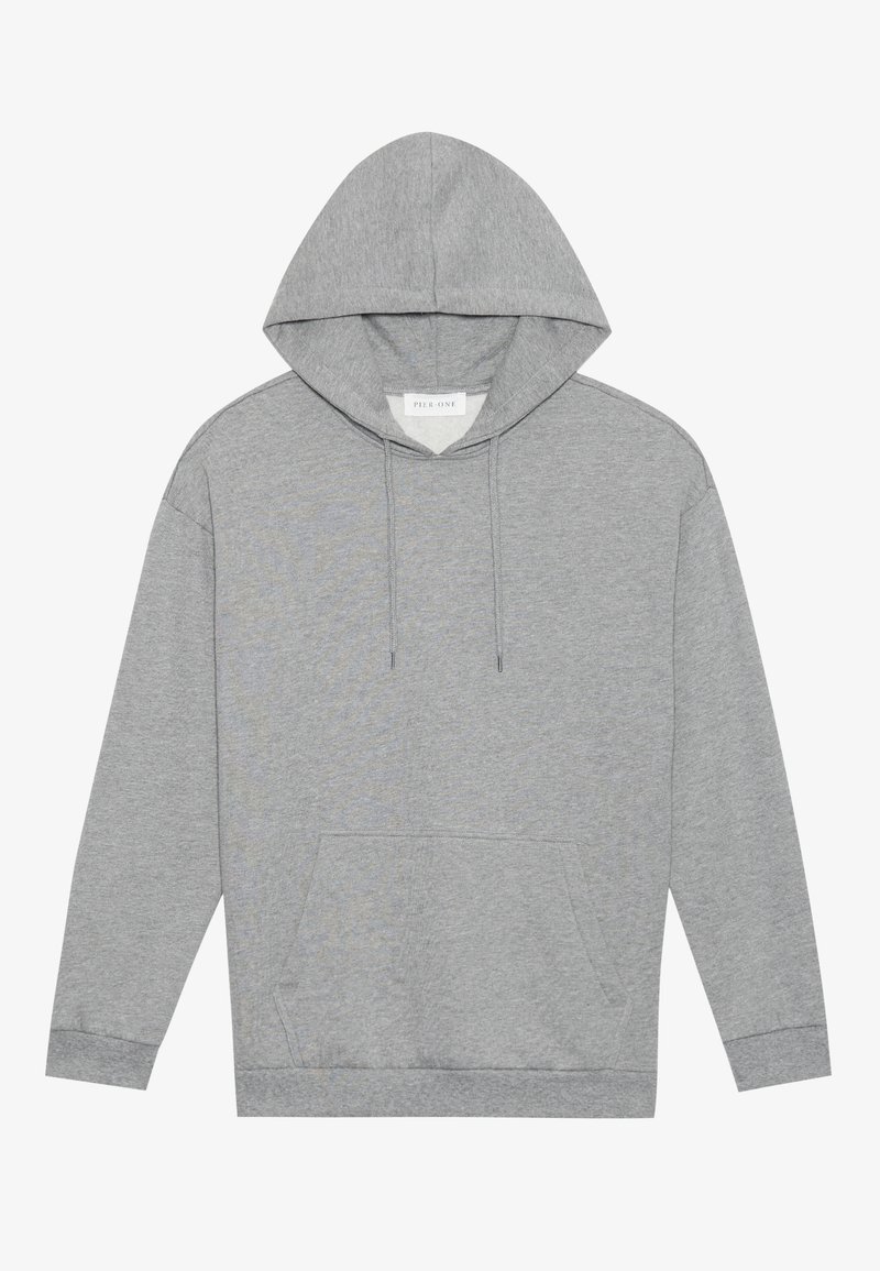 Pier One Hoodie grijs gemêleerd