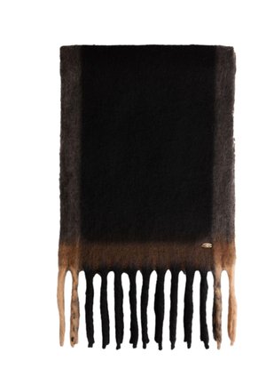 Lipsy COSY BRUSHED - Sjal / Tørklæder - black