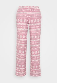 LIQUID COZY WIDE LEG - Bas de pyjama - pink