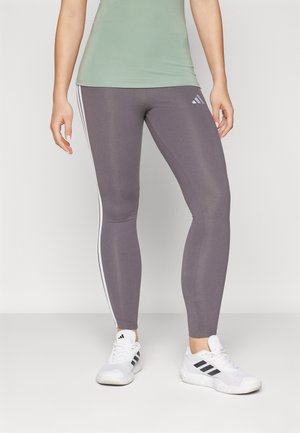 LEG - Leggingek - grey strata/white