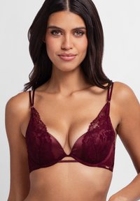 LYRA LIGHT PADDED PLUNGE - Sutien triunghi - red