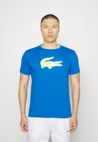 Lacoste Sport - BIG CROCO - T-Shirt sport - blue Immagine in miniatura 1