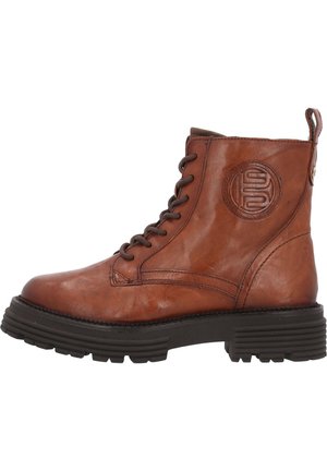 Plateaustiefelette - mid brown