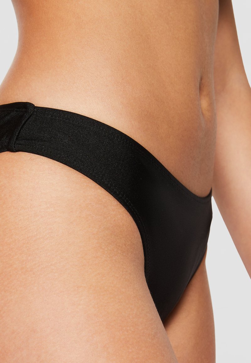 Costumi Neri Interi da Donna Costume da Bagno Donna Bikini Pezzo Tinta Unita Costume da Bagno Sexy Moda Senza Schienale