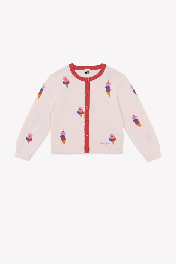 GILET LUCIE - Cardigan - rose parfait2