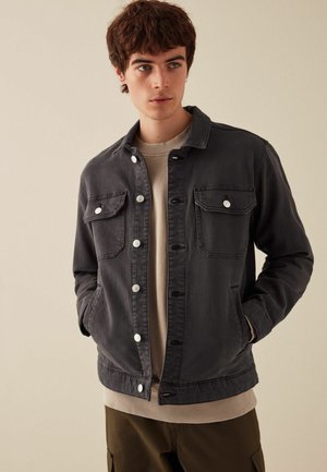 Next REGULAR FIT BUTTON UP - Cowboyjakker - smoke grey