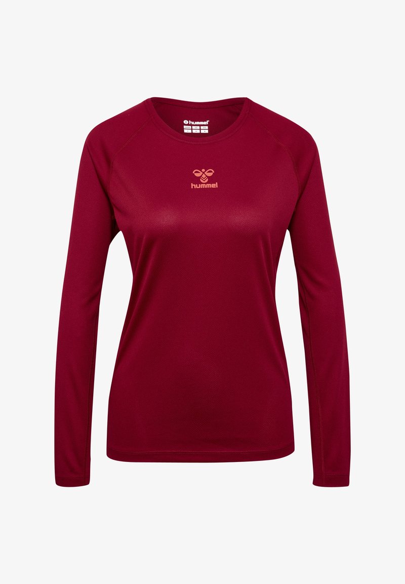 Hummel Långärmad tröja - bordeaux