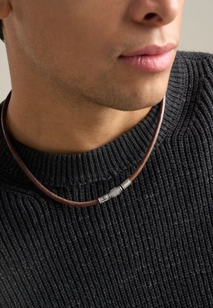 Fossil, FOSSIL MEN JEWELRY MACHINE - Necklace - brown