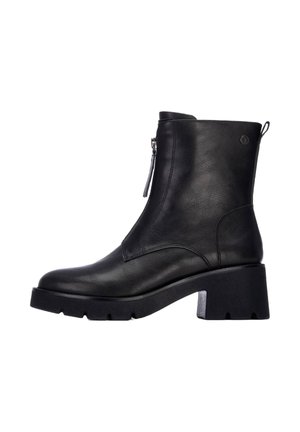 Botines con plataforma - black