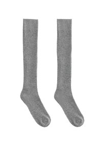 LONG 15% CASHMERE SOFT TOUCH - Dokolenke - light grey