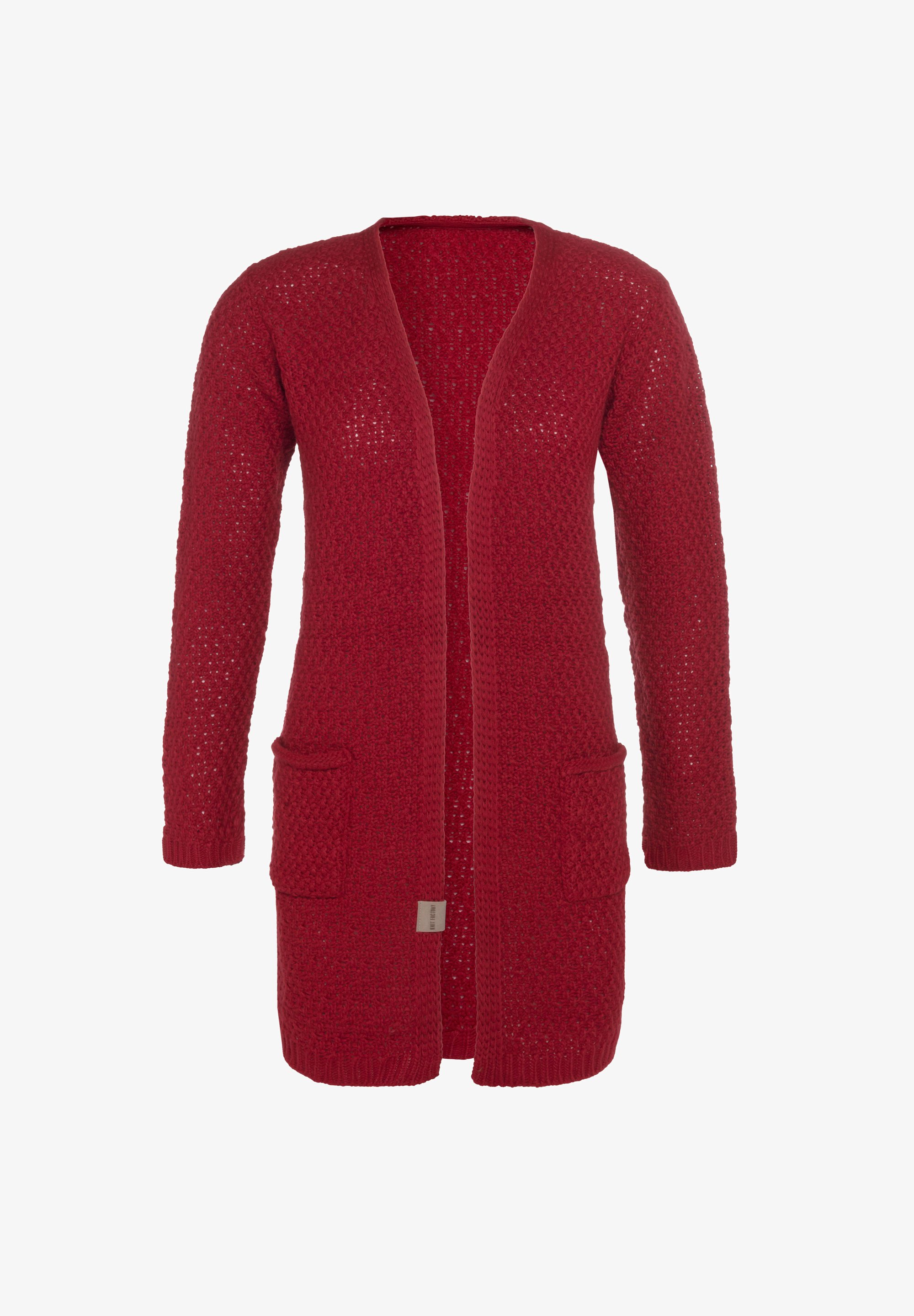 Knit Factory LUNA Strickjacke bordeaux Zalando - Main Image