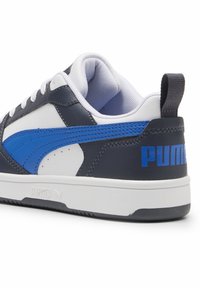 Puma REBOUND  - Sneakers basse - white hyperlink blue galactic gray