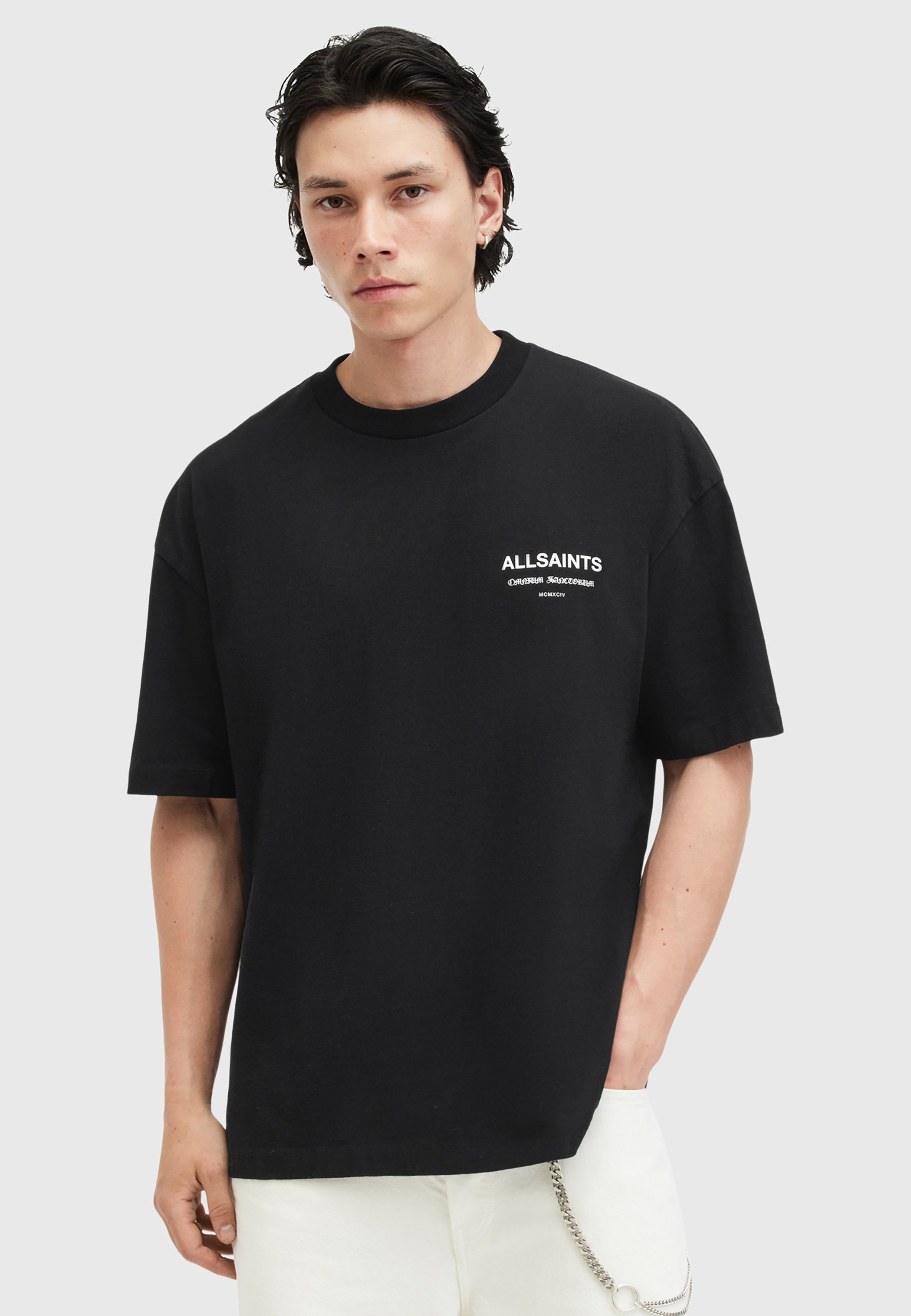 ★ALLSAINTS★ dylan crew t-shirt Buy AllSaints Grey Dillon Crew T-Shirt from Next Poland