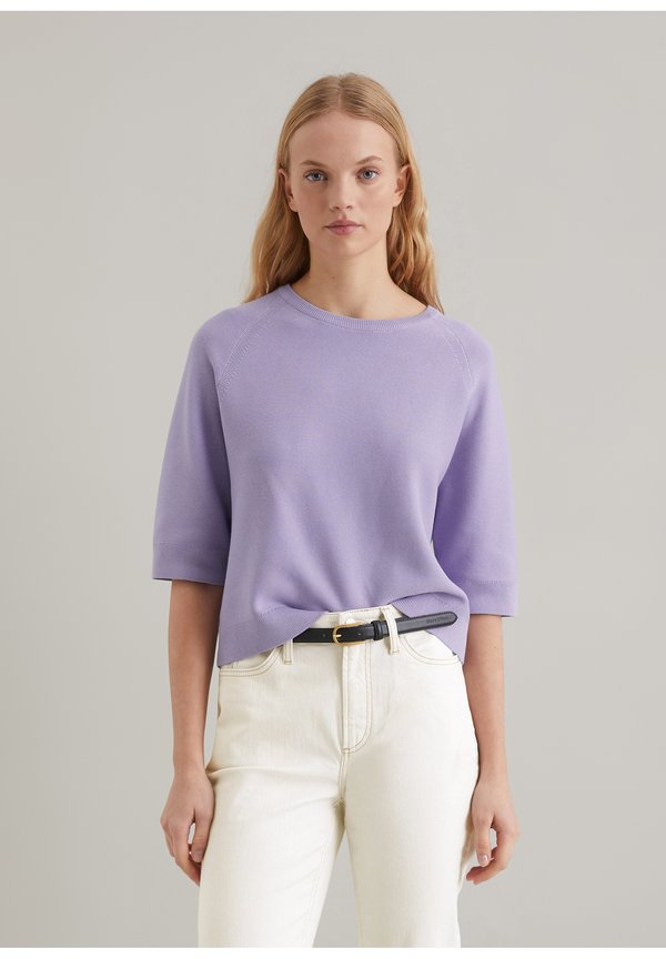 ROUND NECK - Jumper - wild orchid