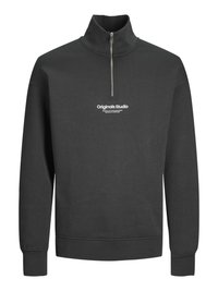 JORVESTERBRO QUARTER ZIP - Sweater - asphalt