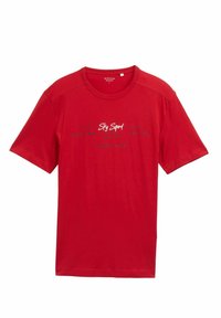 MIT PRINT - T-Shirt print - samba red