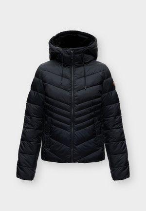 ONLY, ONLMIMI HOOD JACKET - Páperová bunda - black