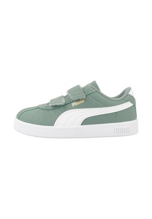 CLUB - Baby shoes - green moon/white