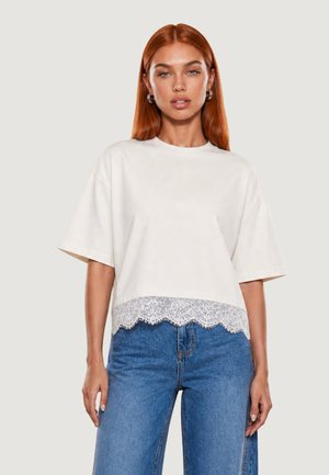 I AM, T-shirt con stampa - white