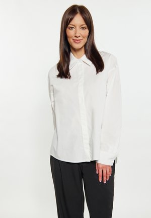 Overhemdblouse - weiss