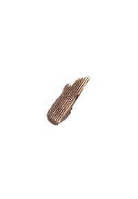 Braune Creme- oder Make-up-Probe, die eine glatte, leicht glänzende Textur mit diagonalen Pinselstrichen zeigt. Die Farbe hat einen mittleren Farbton mit subtiler Schimmer.