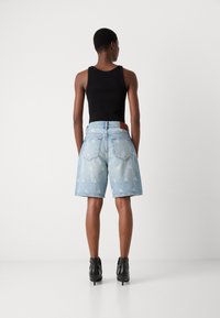 Calvin Klein Jeans Jeansshort - distressed indigo